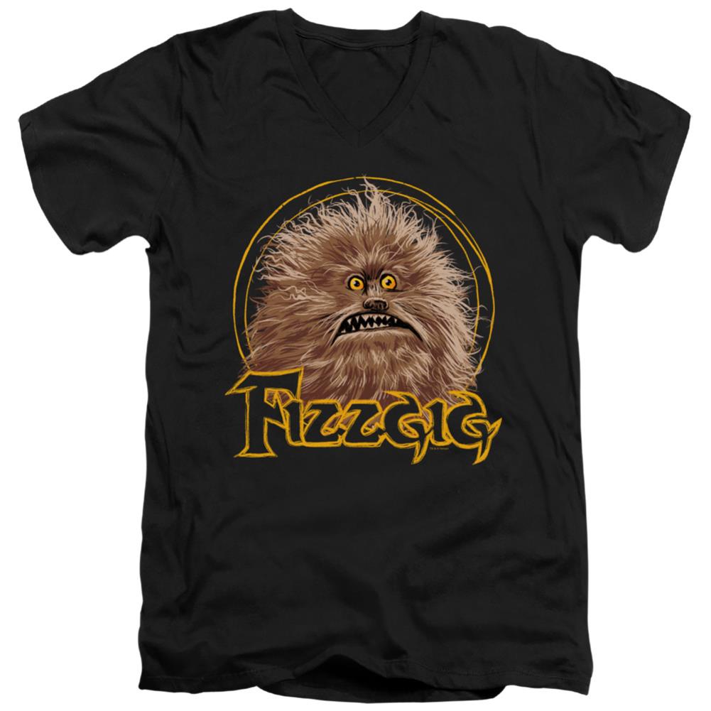 The Dark Crystal Fizzgig Men's 30/1 Cotton Slim V-Neck T-Shirt