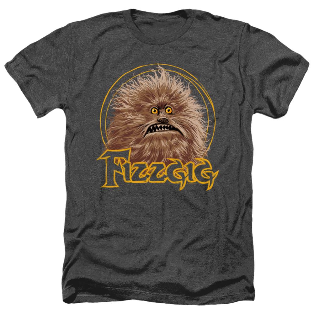 The Dark Crystal Fizzgig Men's 30/1 Heather 60 40 Poly Short-Sleeve T-Shirt