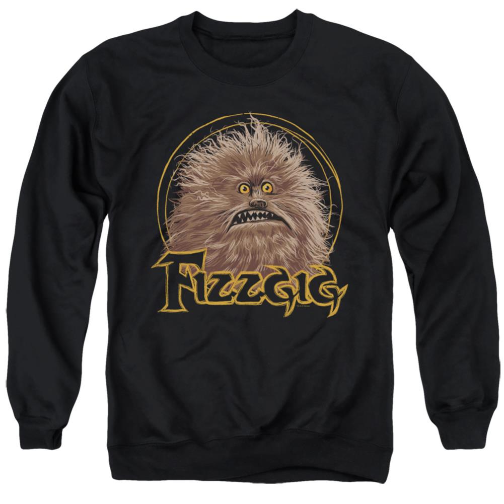 The Dark Crystal Fizzgig Men's Crewneck 50 50 Poly Long-Sleeve T-Shirt