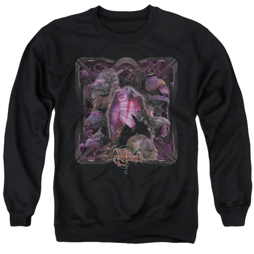 The Dark Crystal Lust For Power Men's Crewneck 50 50 Poly Long-Sleeve T-Shirt