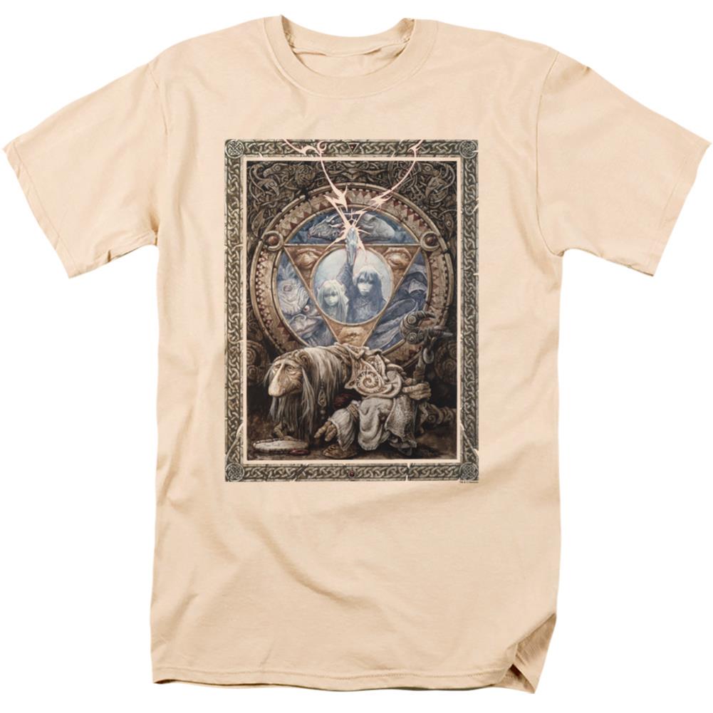 The Dark Crystal Ornate Poster Men's 18/1 Cotton Short-Sleeve T-Shirt