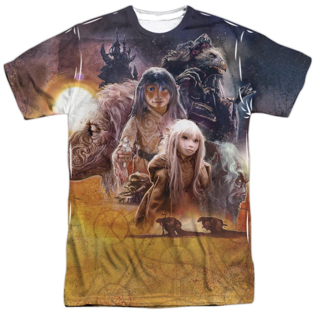 The Dark Crystal Painted Poster Men's Regular Fit Polyester Short-Sleeve T-Shirt