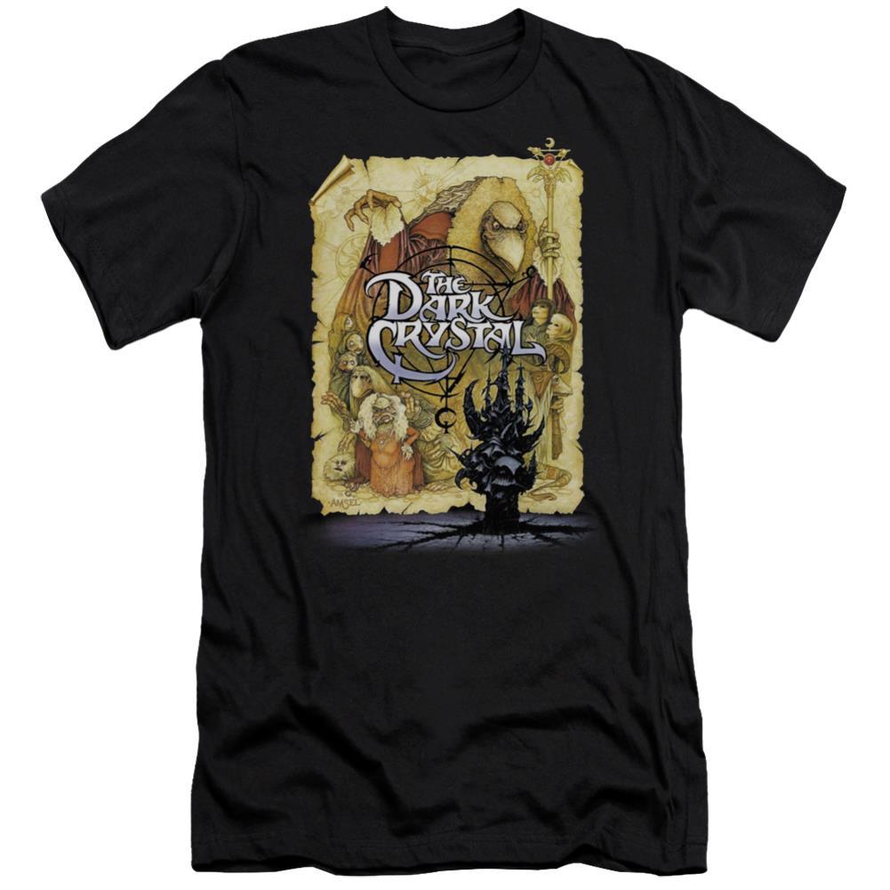 The Dark Crystal Poster Men's Ultra-Soft 30/1 Cotton Slim Short-Sleeve T-Shirt