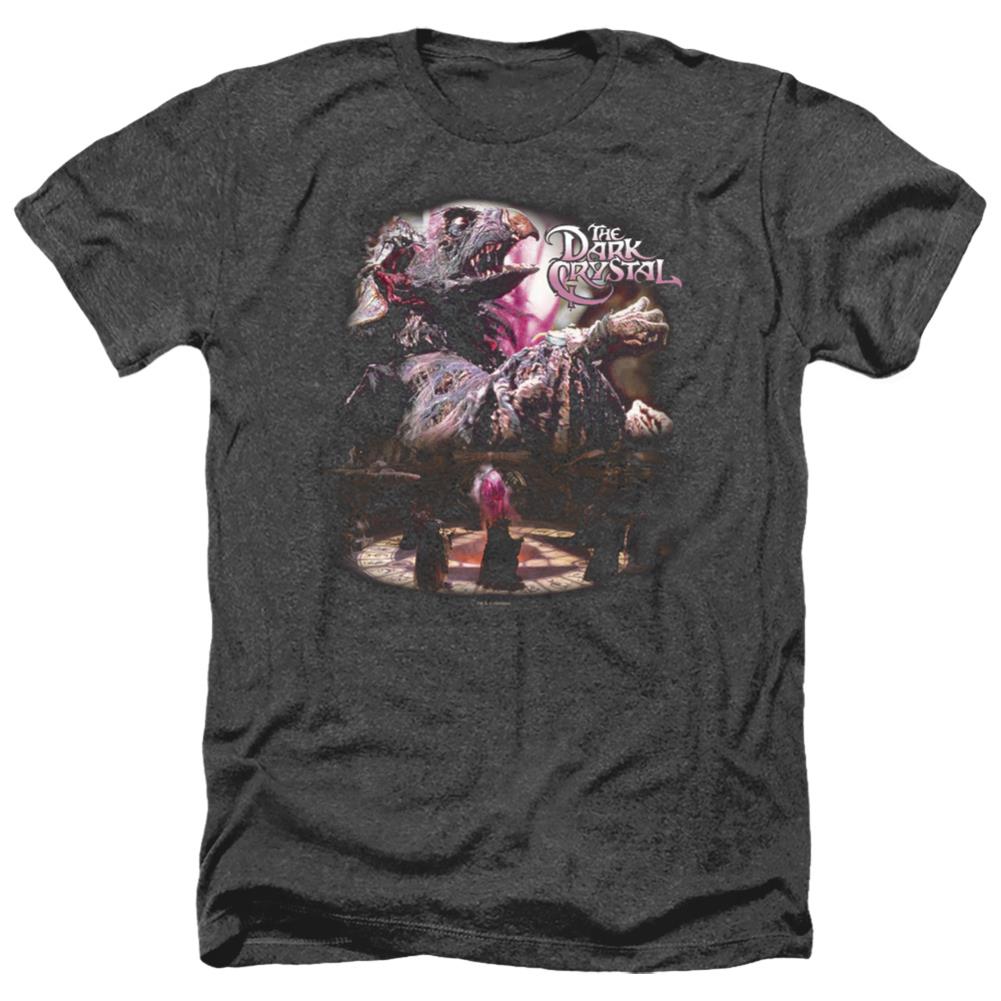 The Dark Crystal Power Mad Men's 30/1 Heather 60 40 Poly Short-Sleeve T-Shirt