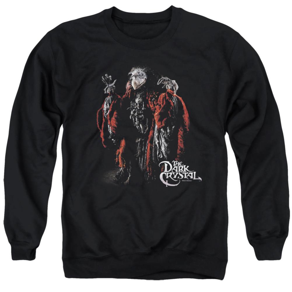 The Dark Crystal Skeksis Men's Crewneck 50 50 Poly Long-Sleeve T-Shirt