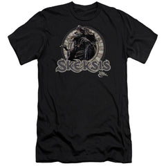 The Dark Crystal Skeksis Men's Ultra-Soft 30/1 Cotton Slim Short-Sleeve T-Shirt