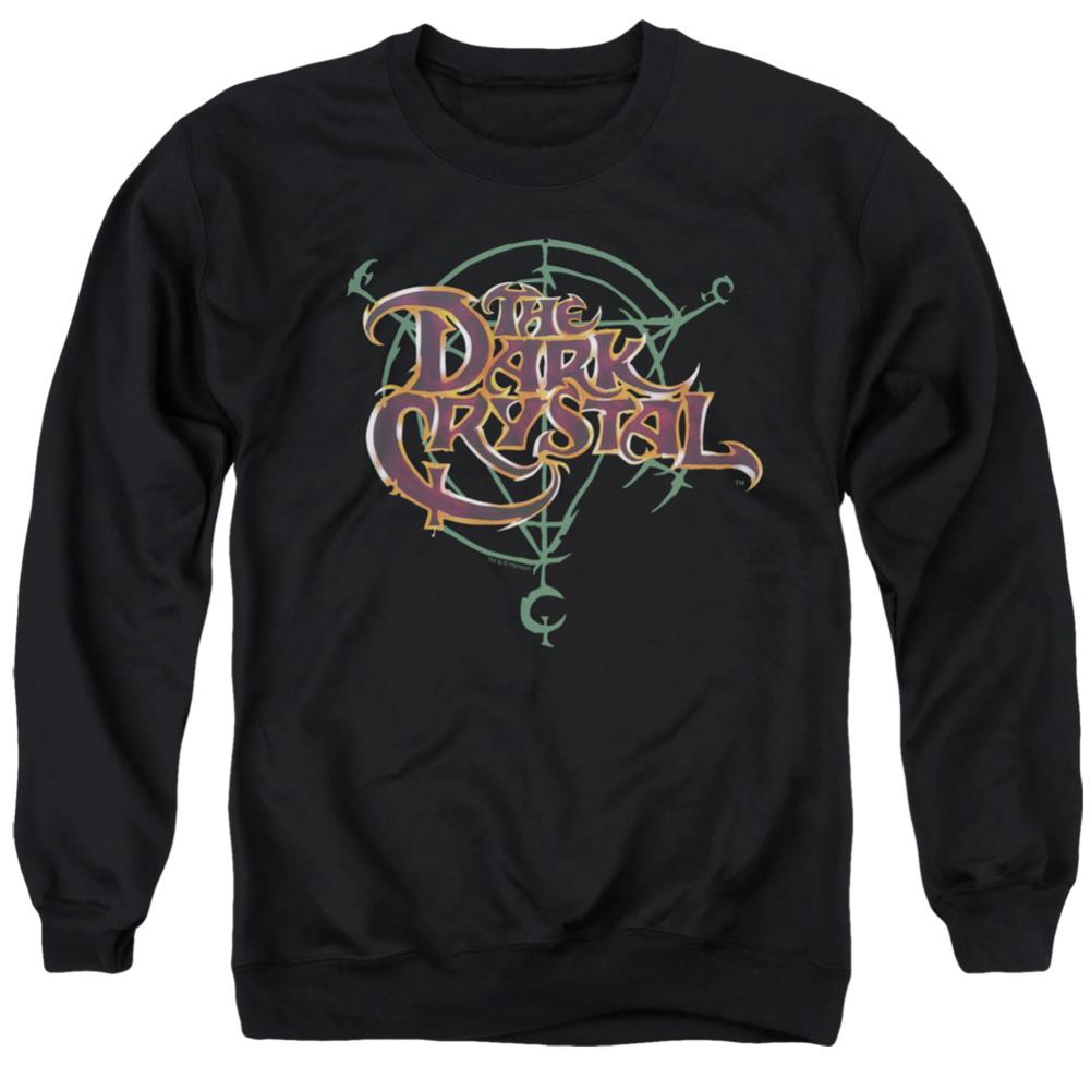The Dark Crystal Symbol Logo Men's Crewneck 50 50 Poly Long-Sleeve T-Shirt
