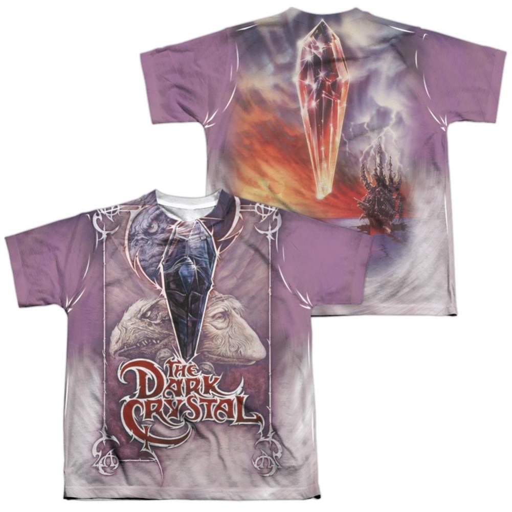 The Dark Crystal The Crystal (Front/Back Print) Youth Regular Fit Poly Short-Sleeve T-Shirt