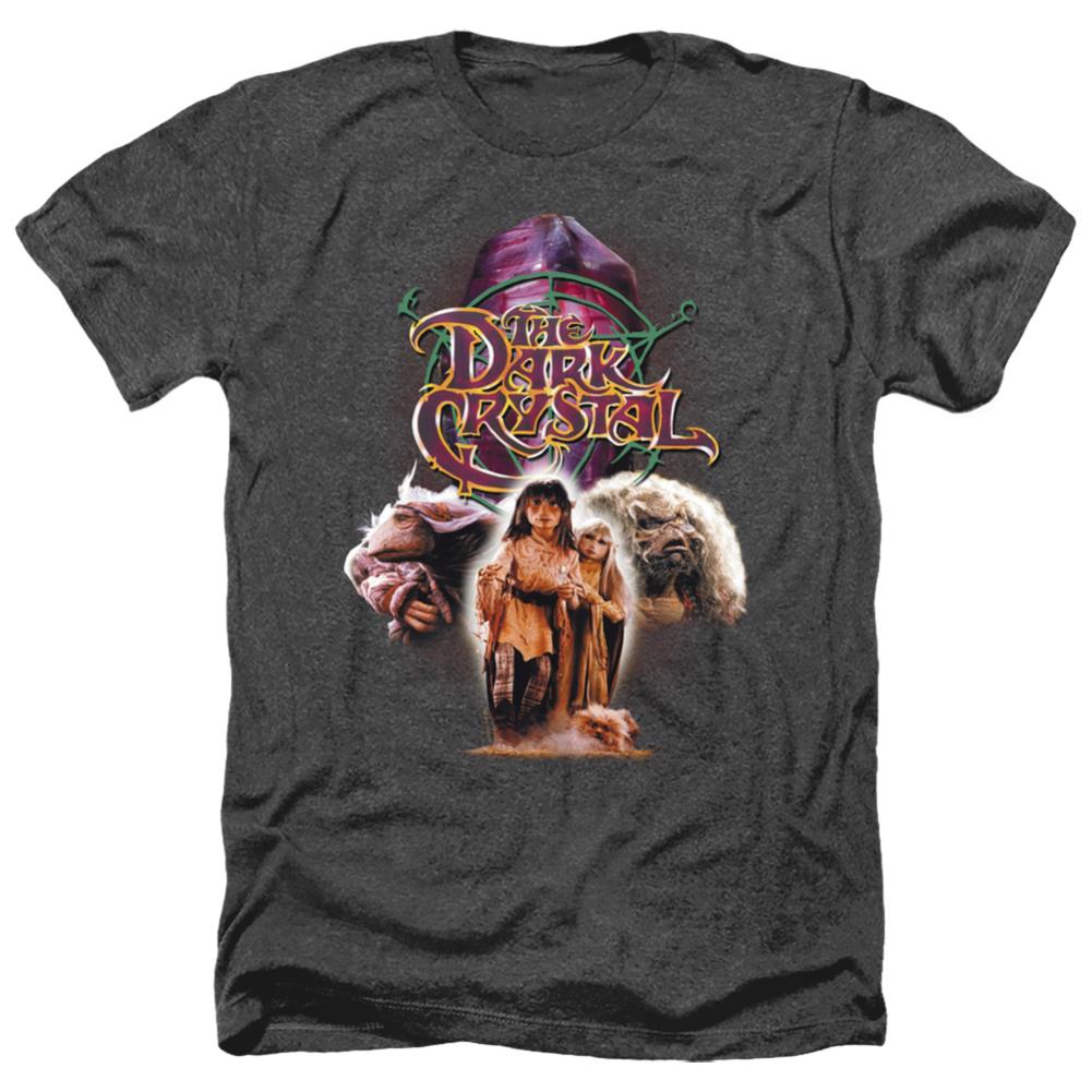 The Dark Crystal The Good Guys Men's 30/1 Heather 60 40 Poly Short-Sleeve T-Shirt