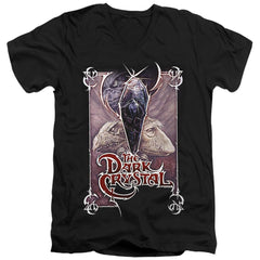 The Dark Crystal Wicked Poster Men's 30/1 Cotton Slim V-Neck T-Shirt