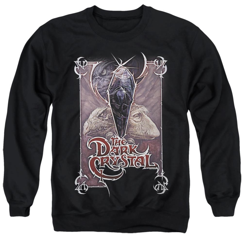 The Dark Crystal Wicked Poster Men's Crewneck 50 50 Poly Long-Sleeve T-Shirt