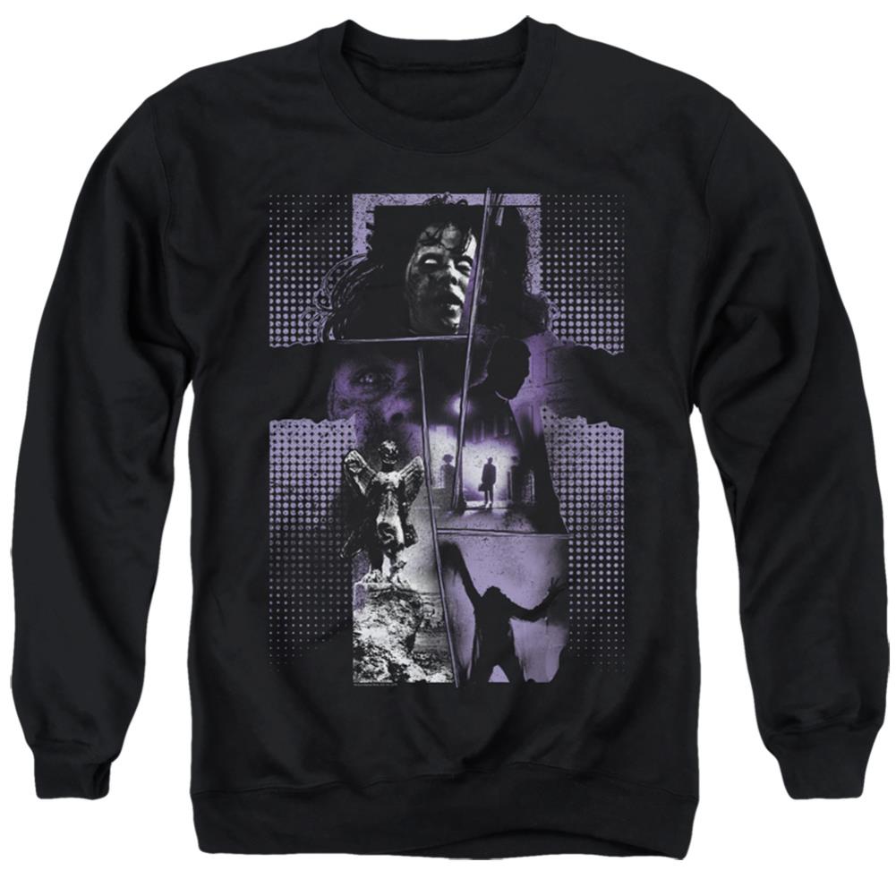 The Exorcist Im Not Regan Men's Crewneck 50 50 Poly Long-Sleeve T-Shirt