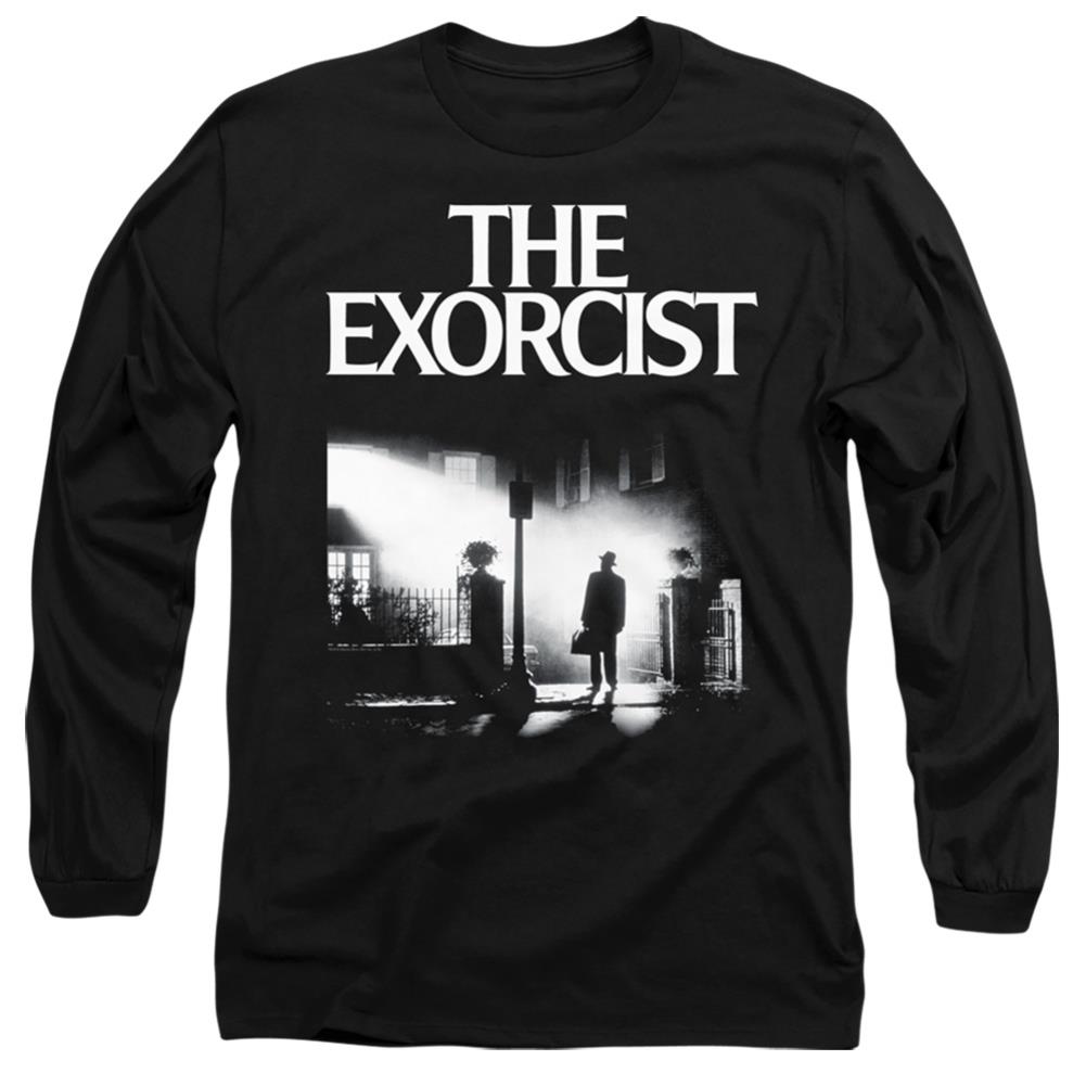 The Exorcist Poster Men's 18/1 Cotton Long-Sleeve T-Shirt
