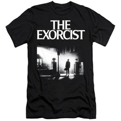 The Exorcist Poster Men's Ultra-Soft 30/1 Cotton Slim Short-Sleeve T-Shirt
