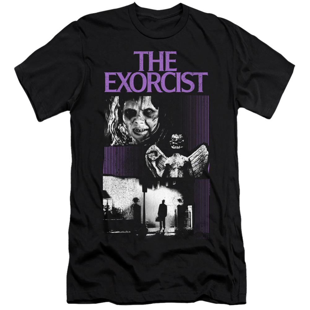 The Exorcist What An Excellent Day Men's Ultra-Soft 30/1 Cotton Slim Short-Sleeve T-Shirt