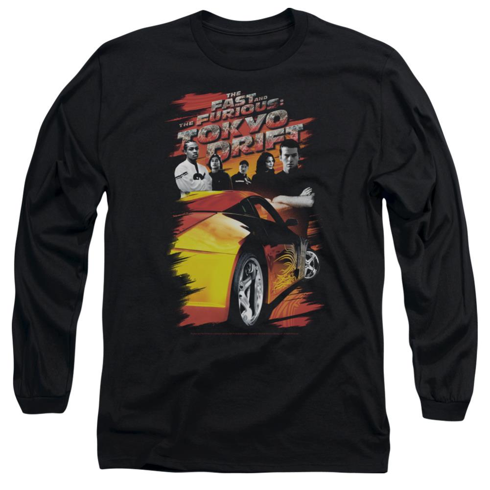 The Fast And The Furious: Tokyo Drift Drifting Crew Men's 18/1 Cotton Long-Sleeve T-Shirt