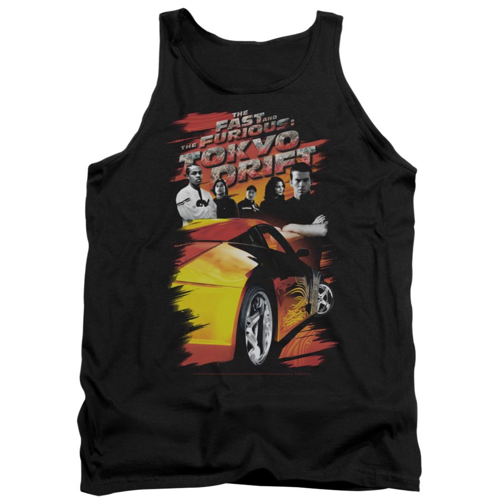 The Fast And The Furious: Tokyo Drift Drifting Crew Men's 18/1 Cotton Tank Top