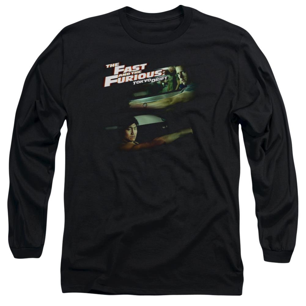 The Fast And The Furious: Tokyo Drift Drifting Together Men's 18/1 Cotton Long-Sleeve T-Shirt