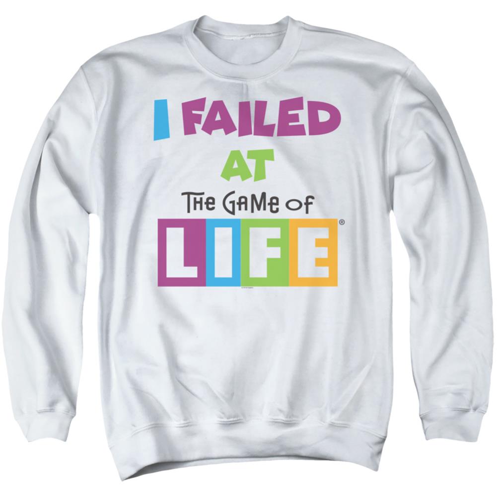 The Game Of Life The Game Men's Crewneck 50 50 Poly Long-Sleeve T-Shirt