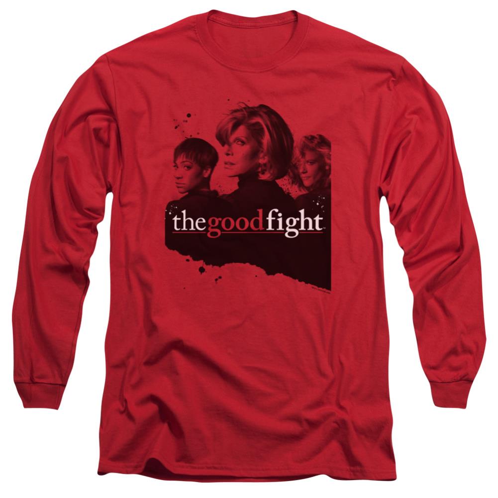 The Good Fight Diane Lucca Maia Men's 18/1 Cotton Long-Sleeve T-Shirt