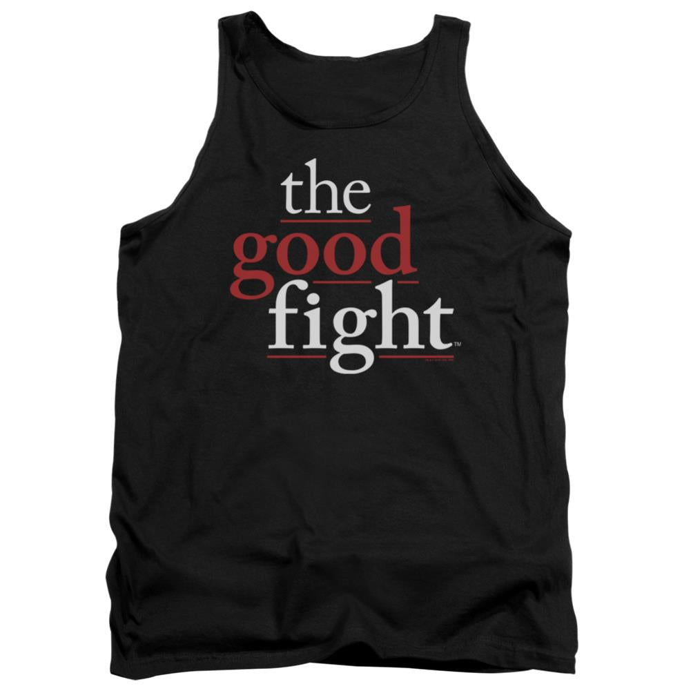 The Good Fight Logo Men's 18/1 Cotton Tank Top