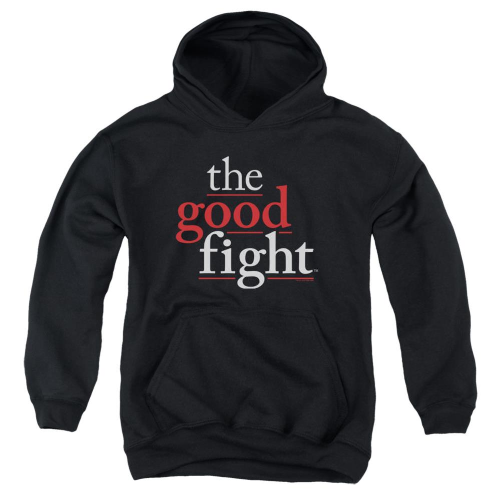 The Good Fight Logo Youth Cotton Poly Pull-Over Hoodie