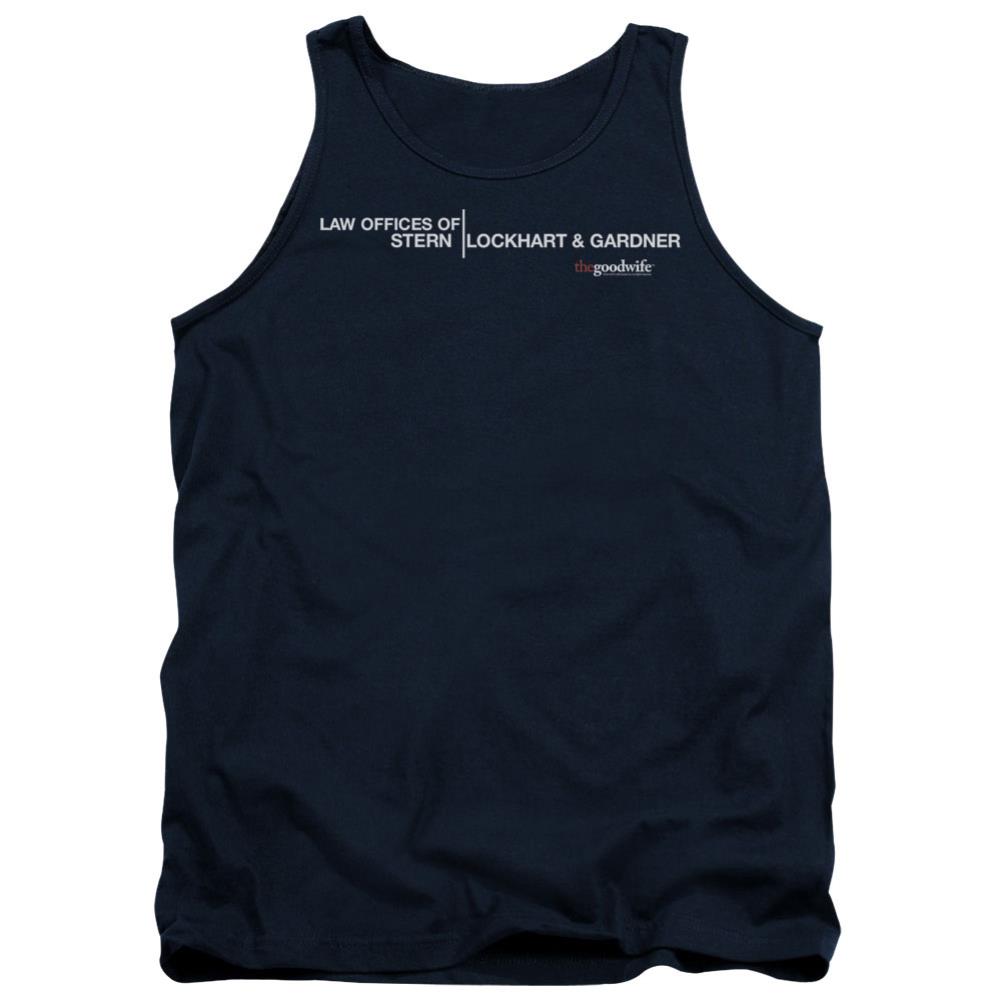 The Good Wife Law Offices Men's 18/1 Cotton Tank Top