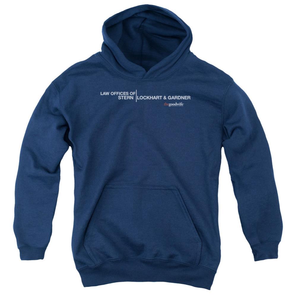 The Good Wife Law Offices Youth Cotton Poly Pull-Over Hoodie
