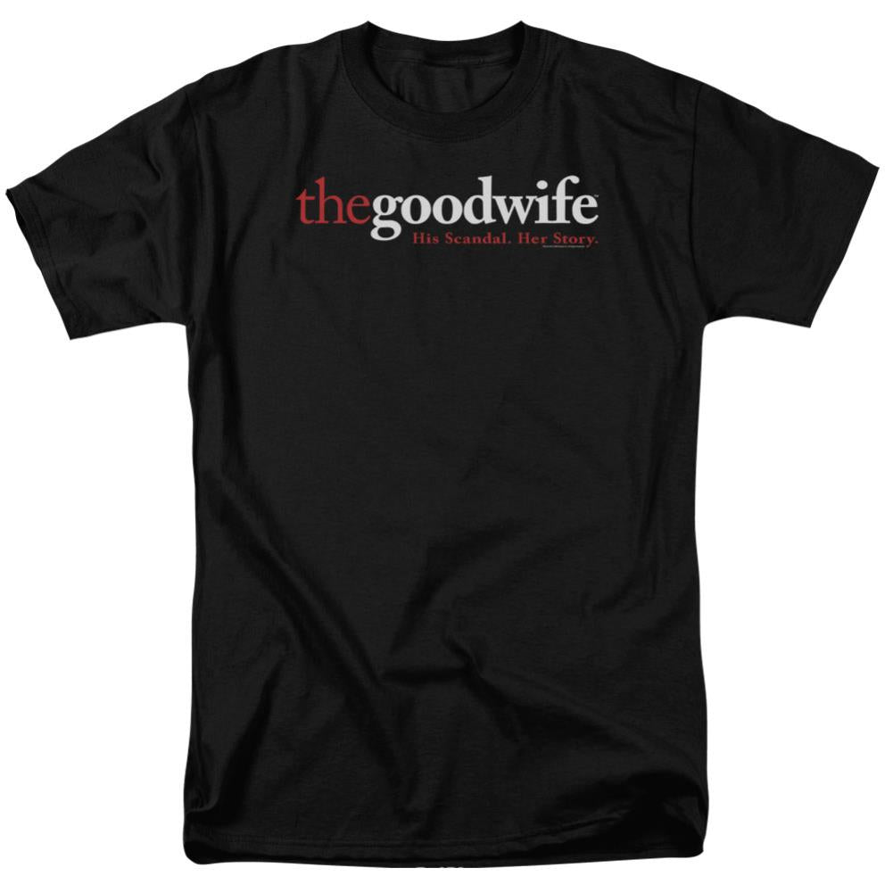 The Good Wife Logo Men's 18/1 Cotton Short-Sleeve T-Shirt