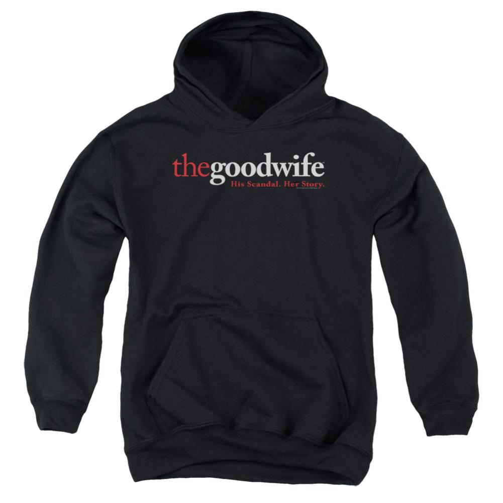 The Good Wife Logo Youth Cotton Poly Pull-Over Hoodie