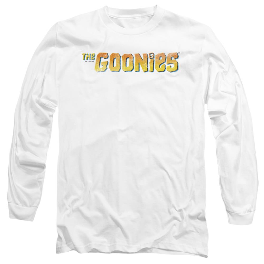 The Goonies Logo Men's 18/1 Cotton Long-Sleeve T-Shirt