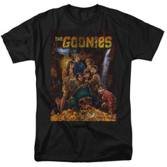 The Goonies Poster Men's 18/1 Cotton Short-Sleeve T-Shirt