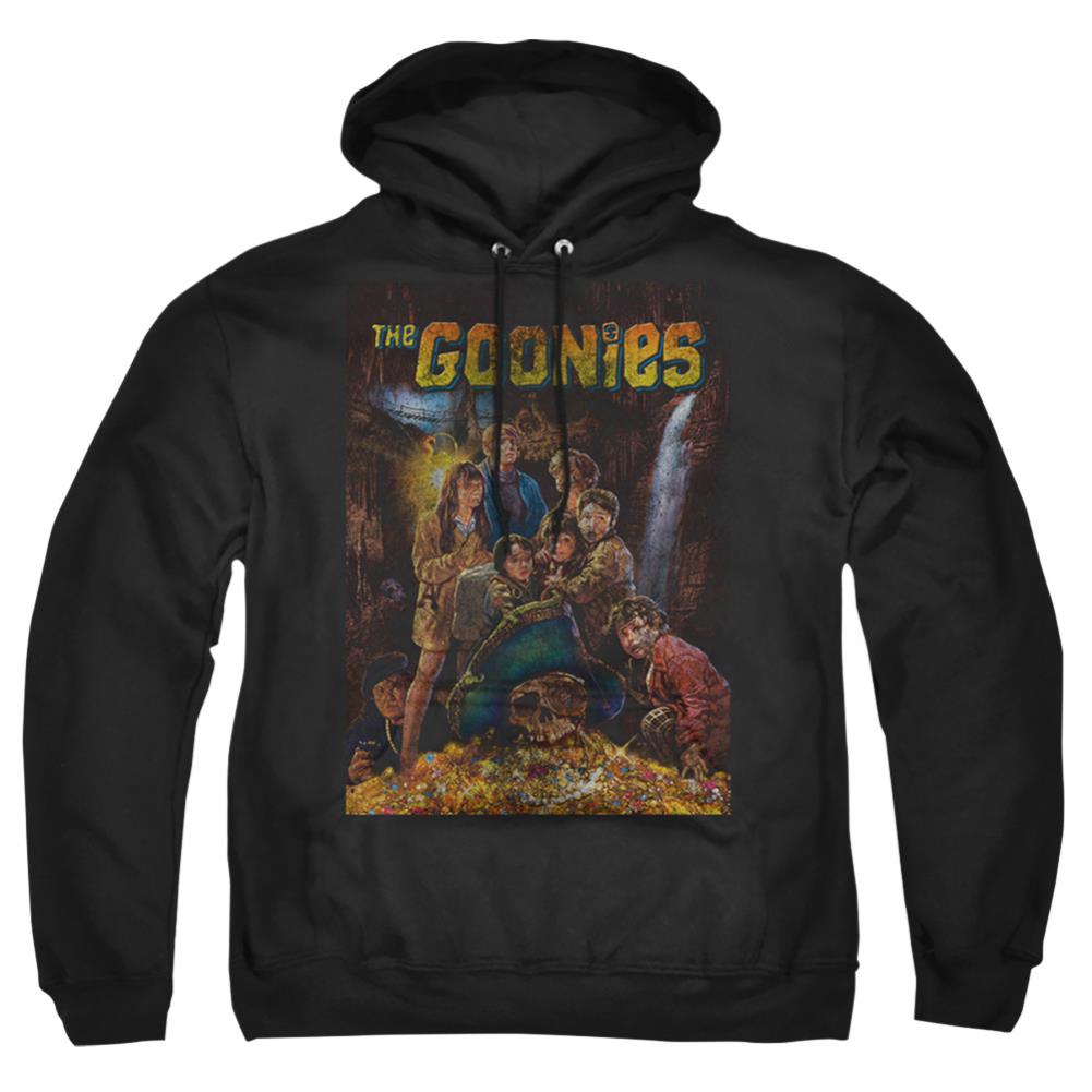 The Goonies Poster Men's Pull-Over 75 25 Poly Hoodie