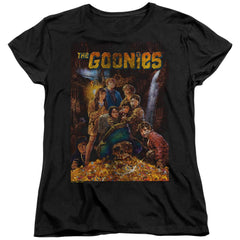 The Goonies Poster Women's 18/1 Cotton Short-Sleeve T-Shirt