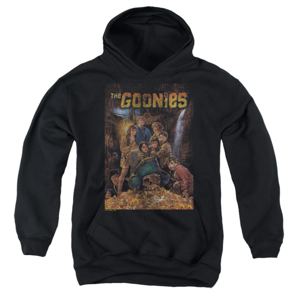 The Goonies Poster Youth Cotton Poly Pull-Over Hoodie