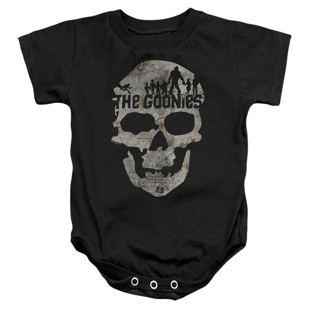 The Goonies Skull 1 Infant's Cotton SS Snapsuit
