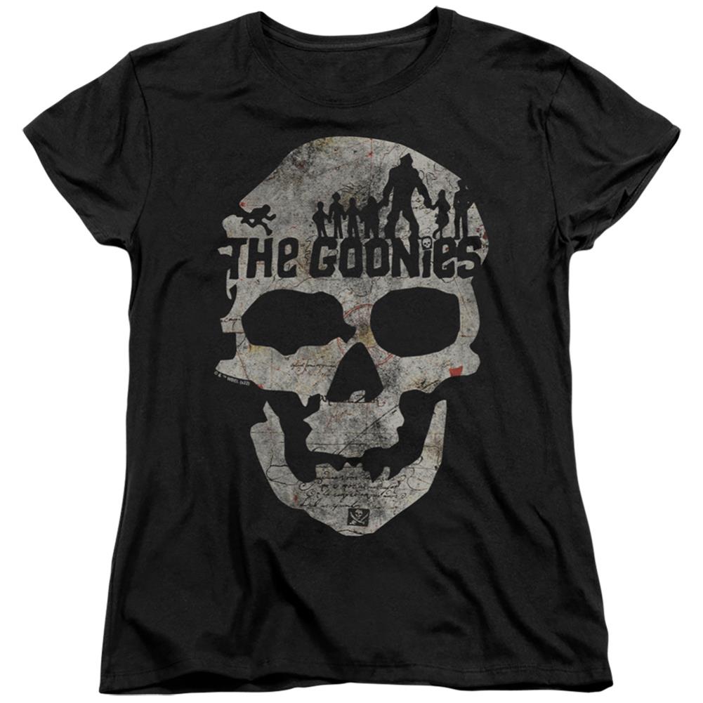 The Goonies Skull 1 Women's 18/1 Cotton Short-Sleeve T-Shirt