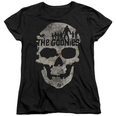 The Goonies Skull 1 Women's 18/1 Cotton Short-Sleeve T-Shirt
