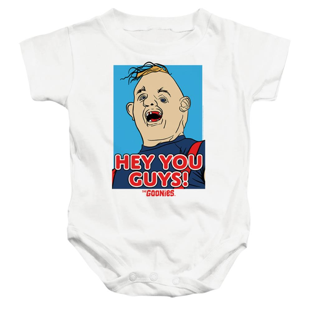 The Goonies Sloth Hey You Guys Infant's Cotton SS Snapsuit