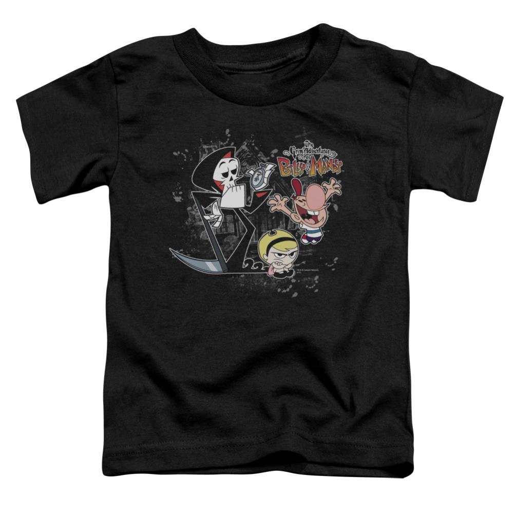 The Grim Adventures of Billy & Mandy Splatter Cast Toddler 18/1 Cotton Short-Sleeve T-Shirt