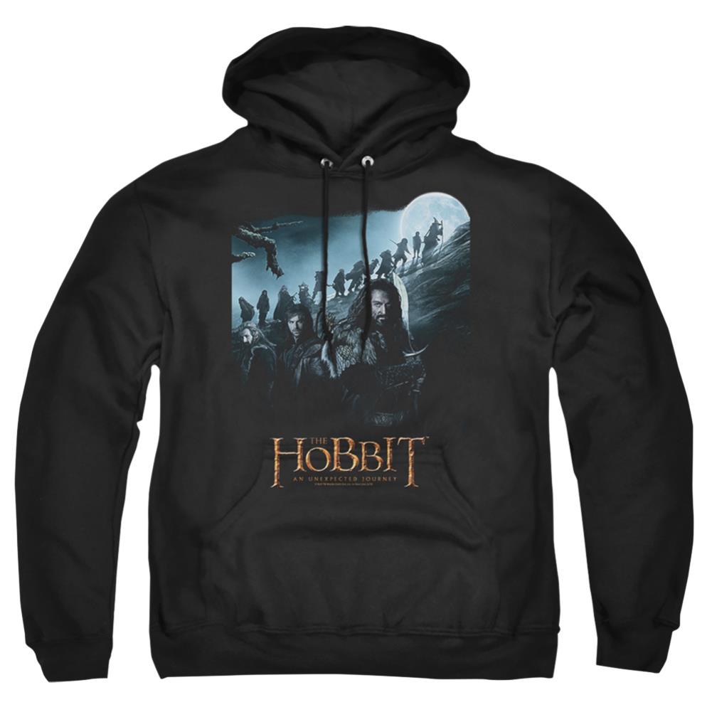 The Hobbit A Journey Men's Pull-Over 75 25 Poly Hoodie