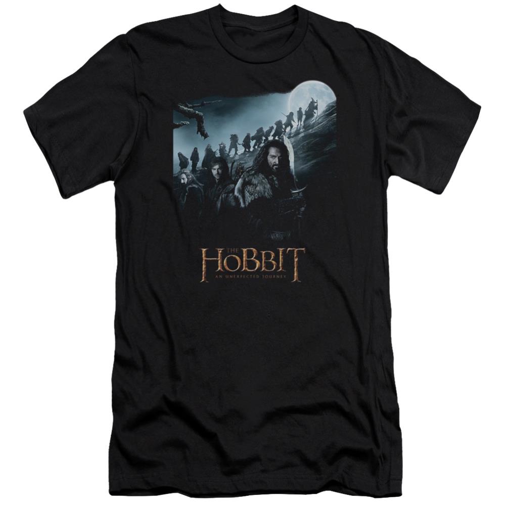 The Hobbit A Journey Men's Ultra-Soft 30/1 Cotton Slim Short-Sleeve T-Shirt