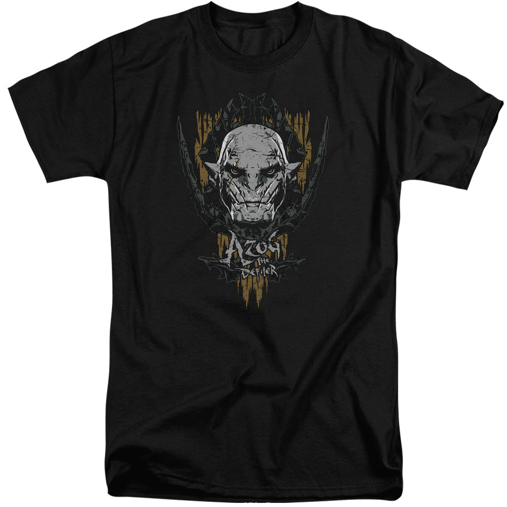 The Hobbit Azog Men's 18/1 Tall Cotton Short-Sleeve T-Shirt
