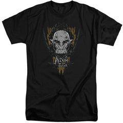 The Hobbit Azog Men's 18/1 Tall Cotton Short-Sleeve T-Shirt