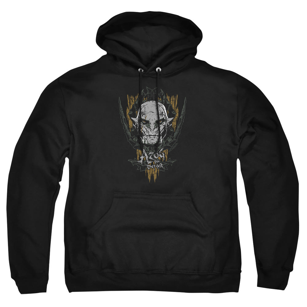 The Hobbit Azog Men's Pull-Over 75 25 Poly Hoodie