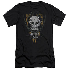 The Hobbit Azog Men's Ultra-Soft 30/1 Cotton Slim Short-Sleeve T-Shirt