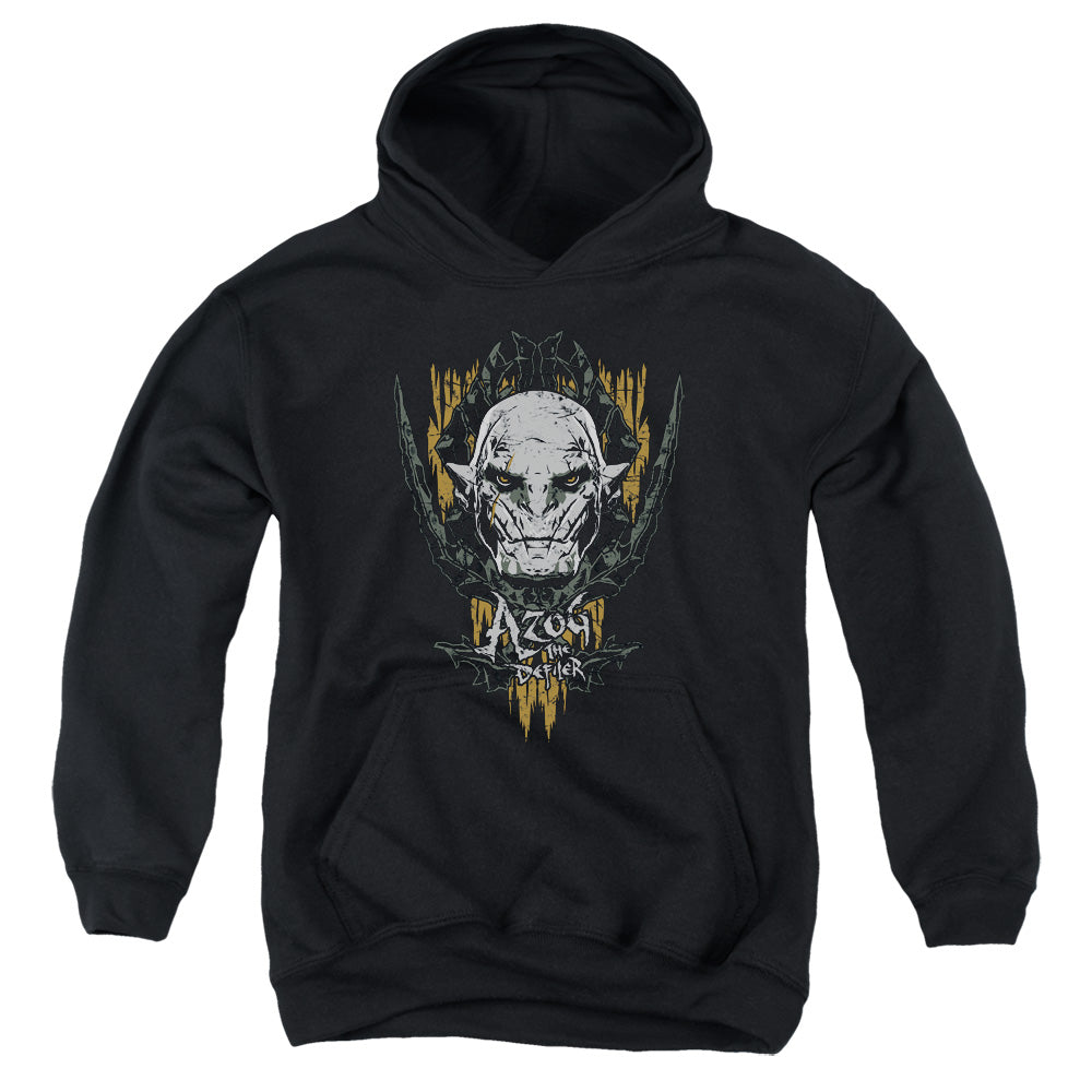 The Hobbit Azog Youth Cotton Poly Pull-Over Hoodie