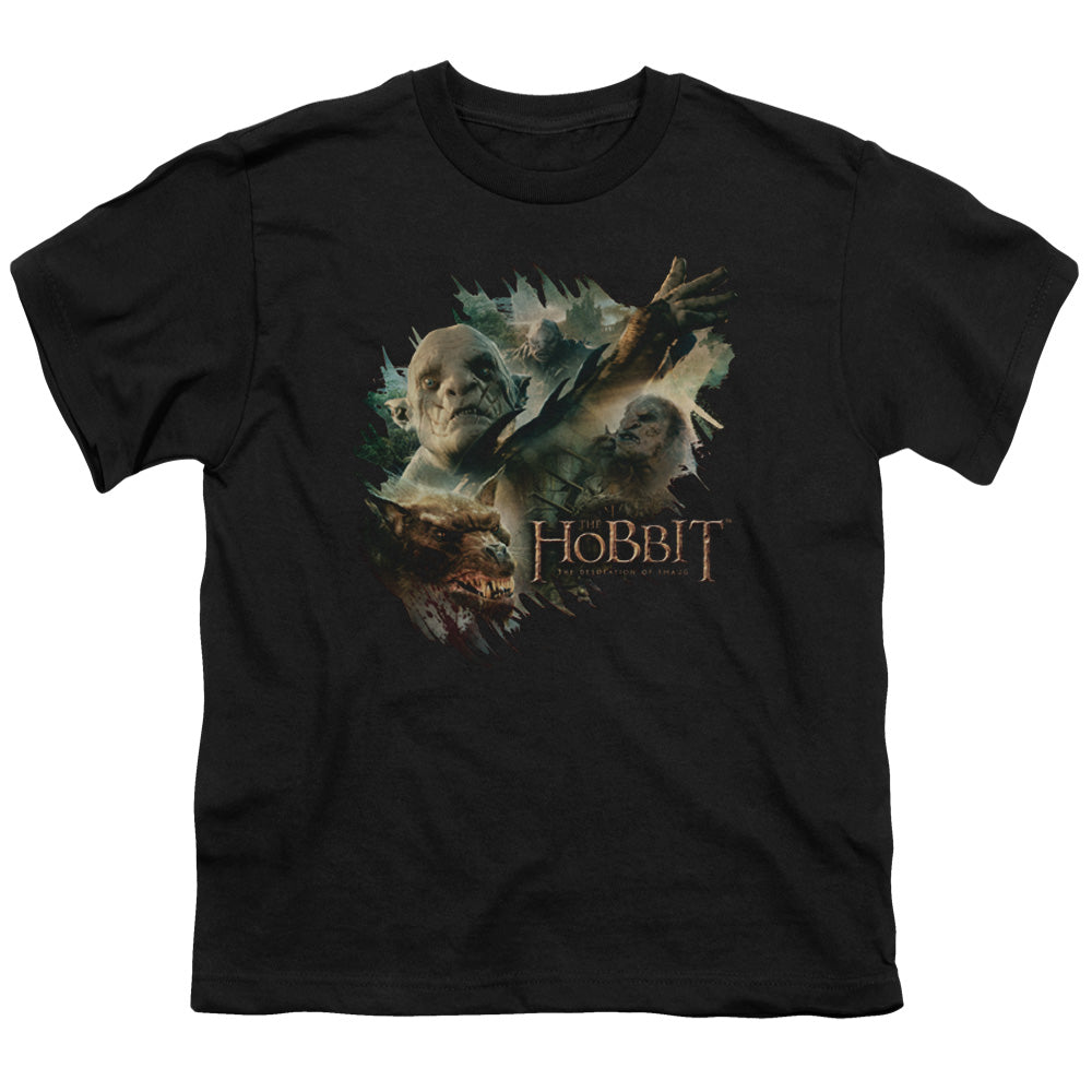 The Hobbit Baddies Youth 18/1 100% Cotton Short-Sleeve T-Shirt