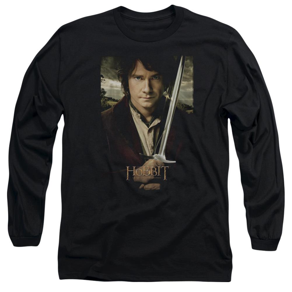 The Hobbit Baggins Poster Men's 18/1 Cotton Long-Sleeve T-Shirt