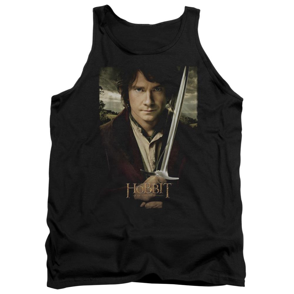 The Hobbit Baggins Poster Men's 18/1 Cotton Tank Top